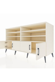 Kronos Konsol 6 Raflı 4 Kapaklı 176x59x99 Aytaşı-Aytaşı