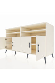 Kronos Konsol 6 Raflı 4 Kapaklı 176x59x99 Aytaşı-Aytaşı