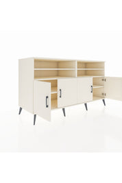 Kronos Konsol 6 Raflı 4 Kapaklı 176x59x99 Aytaşı-Aytaşı