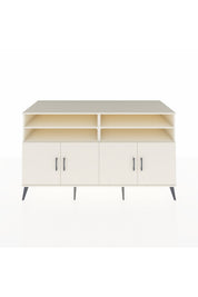 Kronos Konsol 6 Raflı 4 Kapaklı 176x59x99 Aytaşı-Aytaşı/Antrasit