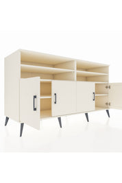 Kronos Konsol 6 Raflı 4 Kapaklı 176x59x99 Aytaşı-Aytaşı/Çam