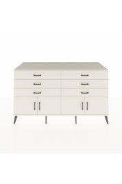 Kronos Konsol 2 Raflı 6 Çekmeceli 4 Kapaklı 176x59x99 Aytaşı-Aytaşı