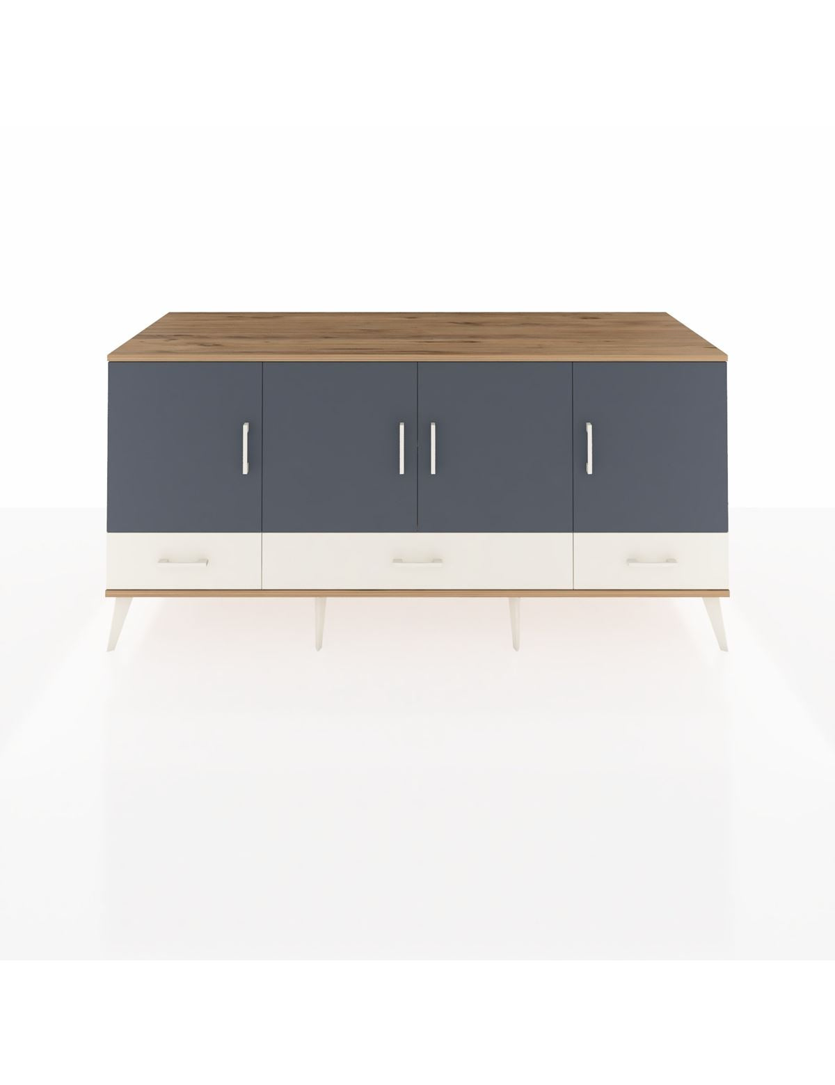 Kronos Konsol 6 Raflı 3 Çekmeceli 4 Kapaklı 176x59x83 - S610M009V25C