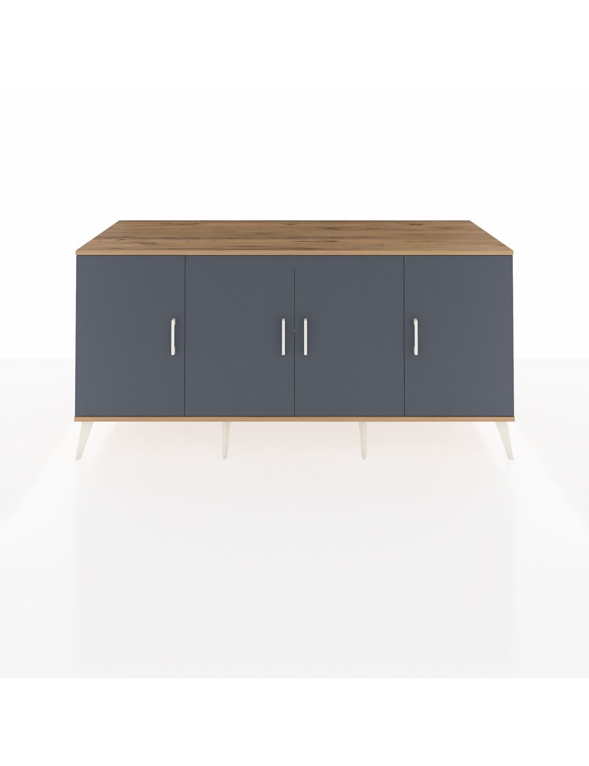 Kronos Konsol 3 Raflı 4 Kapaklı 176x59x83 - S610M011V25C