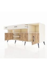 Kronos Konsol 5 Raflı 2 Çekmeceli 3 Kapaklı 176x59x83 - S610M013V01C