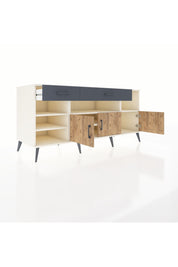 Kronos Konsol 5 Raflı 2 Çekmeceli 3 Kapaklı 176x59x83 - S610M013V02C