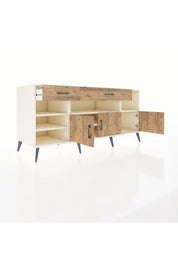 Kronos Konsol 5 Raflı 2 Çekmeceli 3 Kapaklı 176x59x83 - S610M013V03C