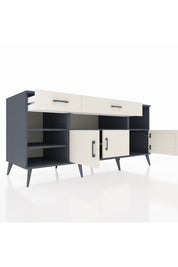 Kronos Konsol 5 Raflı 2 Çekmeceli 3 Kapaklı 176x59x83 - S610M013V13C