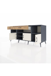 Kronos Konsol 5 Raflı 2 Çekmeceli 3 Kapaklı 176x59x83 - S610M013V15C