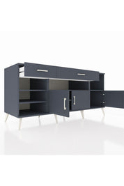 Kronos Konsol 5 Raflı 2 Çekmeceli 3 Kapaklı 176x59x83 - S610M013V17C