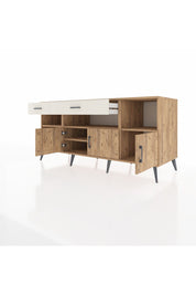 Kronos Konsol 5 Raflı 2 Çekmeceli 3 Kapaklı 176x59x83 - S610M013V19C