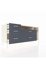 Kronos Konsol 2 Raflı 5 Çekmeceli 176x59x83 - S610M015V02C