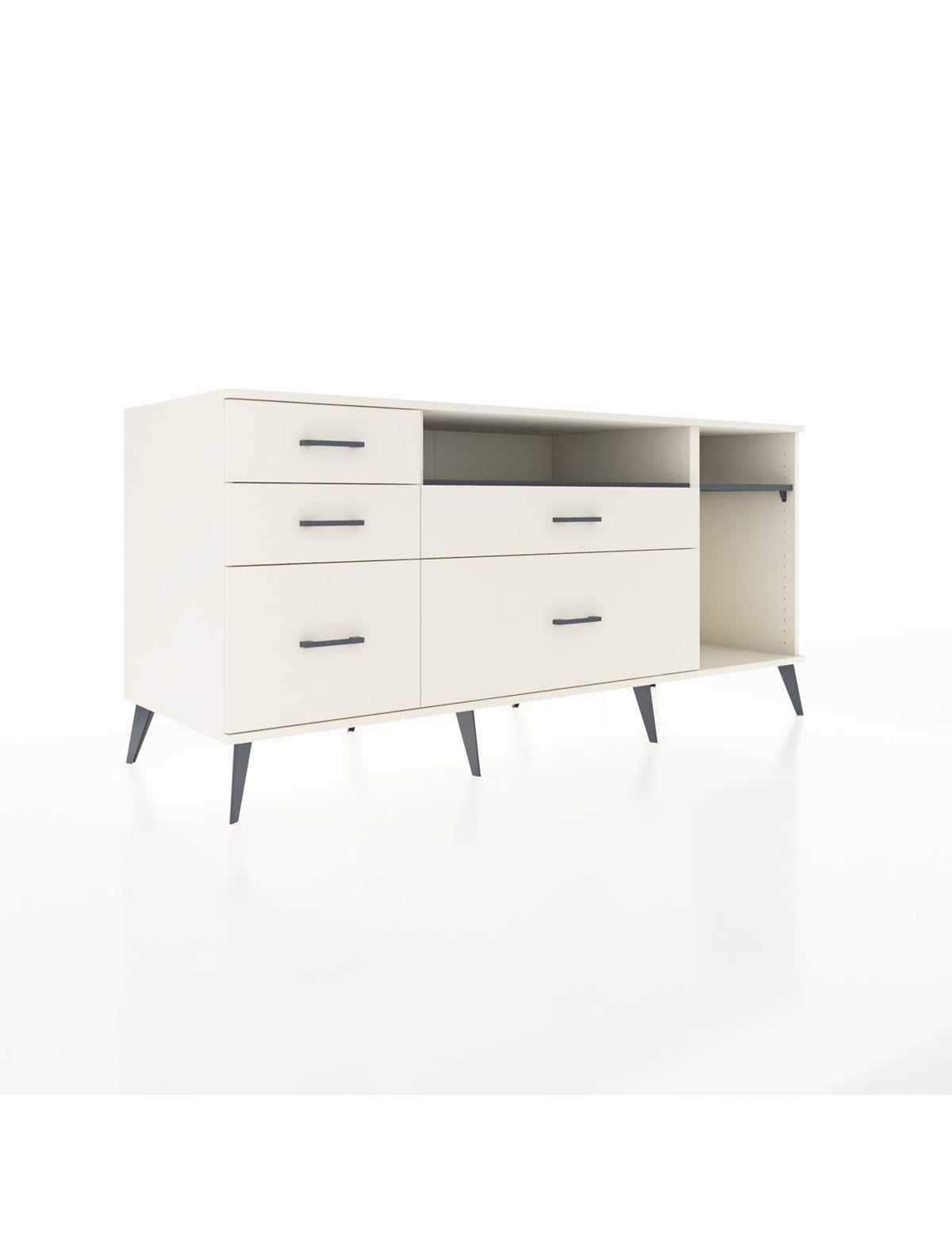 Kronos Konsol 2 Raflı 5 Çekmeceli 176x59x83 - S610M015V07C