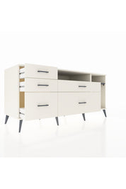 Kronos Konsol 2 Raflı 5 Çekmeceli 176x59x83 - S610M015V07C