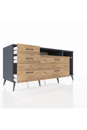 Kronos Konsol 2 Raflı 5 Çekmeceli 176x59x83 - S610M015V12C