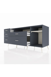 Kronos Konsol 2 Raflı 5 Çekmeceli 176x59x83 - S610M015V14C