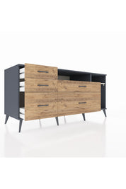 Kronos Konsol 2 Raflı 5 Çekmeceli 176x59x83 - S610M015V15C