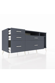 Kronos Konsol 2 Raflı 5 Çekmeceli 176x59x83 - S610M015V17C