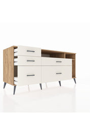 Kronos Konsol 2 Raflı 5 Çekmeceli 176x59x83 - S610M015V19C