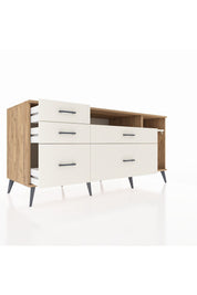 Kronos Konsol 2 Raflı 5 Çekmeceli 176x59x83 - S610M015V22C