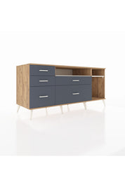 Kronos Konsol 2 Raflı 5 Çekmeceli 176x59x83 - S610M015V23C