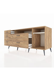 Kronos Konsol 2 Raflı 5 Çekmeceli 176x59x83 - S610M015V24C