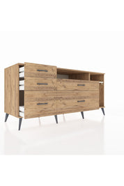 Kronos Konsol 2 Raflı 5 Çekmeceli 176x59x83 - S610M015V24C