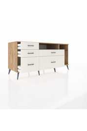 Kronos Konsol 2 Raflı 5 Çekmeceli 176x59x83 - S610M015V25C