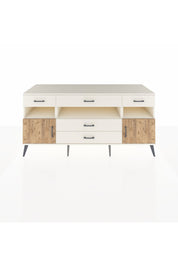 Kronos Konsol 3 Raflı 5 Çekmeceli 2 Kapaklı 176x59x83 - S610M016V01C