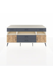 Kronos Konsol 3 Raflı 5 Çekmeceli 2 Kapaklı 176x59x83 - S610M016V02C