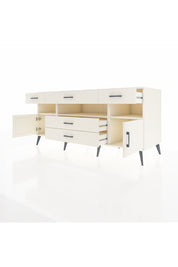 Kronos Konsol 3 Raflı 5 Çekmeceli 2 Kapaklı 176x59x83 - S610M016V04C