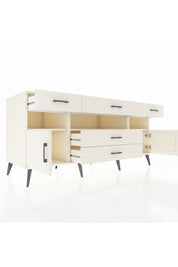 Kronos Konsol 3 Raflı 5 Çekmeceli 2 Kapaklı 176x59x83 - S610M016V04C