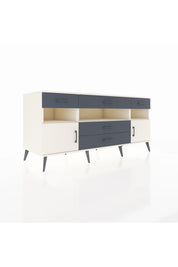 Kronos Konsol 3 Raflı 5 Çekmeceli 2 Kapaklı 176x59x83 - S610M016V05C