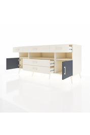 Kronos Konsol 3 Raflı 5 Çekmeceli 2 Kapaklı 176x59x83 - S610M016V07C