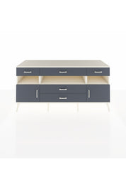 Kronos Konsol 3 Raflı 5 Çekmeceli 2 Kapaklı 176x59x83 - S610M016V08C