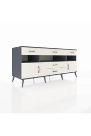 Kronos Konsol 3 Raflı 5 Çekmeceli 2 Kapaklı 176x59x83 - S610M016V13C