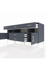 Kronos Konsol 3 Raflı 5 Çekmeceli 2 Kapaklı 176x59x83 - S610M016V17C