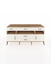 Kronos Konsol 3 Raflı 5 Çekmeceli 2 Kapaklı 176x59x83 - S610M016V22C