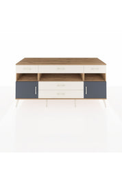 Kronos Konsol 3 Raflı 5 Çekmeceli 2 Kapaklı 176x59x83 - S610M016V25C