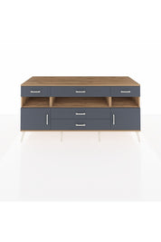 Kronos Konsol 3 Raflı 5 Çekmeceli 2 Kapaklı 176x59x83 - S610M016V26C