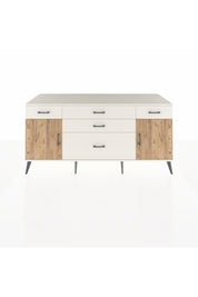 Kronos Konsol 2 Raflı 5 Çekmeceli 2 Kapaklı 176x59x83 - S610M017V01C