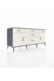 Kronos Konsol 2 Raflı 5 Çekmeceli 2 Kapaklı 176x59x83 - S610M017V13C