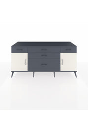 Kronos Konsol 2 Raflı 5 Çekmeceli 2 Kapaklı 176x59x83 - S610M017V14C