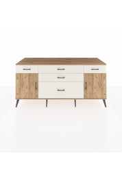 Kronos Konsol 2 Raflı 5 Çekmeceli 2 Kapaklı 176x59x83 - S610M017V19C