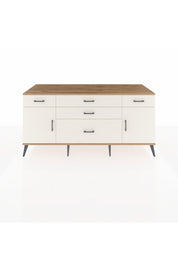 Kronos Konsol 2 Raflı 5 Çekmeceli 2 Kapaklı 176x59x83 - S610M017V22C