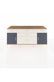 Kronos Konsol 2 Raflı 5 Çekmeceli 2 Kapaklı 176x59x83 - S610M017V25C