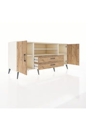 Kronos Konsol 4 Raflı 2 Çekmeceli 2 Kapaklı 176x59x83 - S610M018V03C