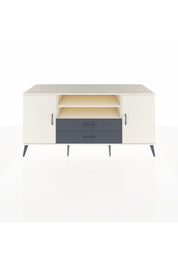 Kronos Konsol 4 Raflı 2 Çekmeceli 2 Kapaklı 176x59x83 - S610M018V05C