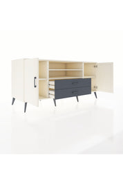 Kronos Konsol 4 Raflı 2 Çekmeceli 2 Kapaklı 176x59x83 - S610M018V05C