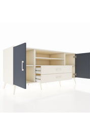 Kronos Konsol 4 Raflı 2 Çekmeceli 2 Kapaklı 176x59x83 - S610M018V07C